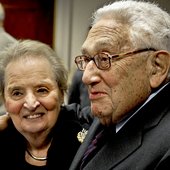 Match Made in Heaven: Henry Kissinger & Madeleine Albright bffs