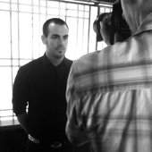 Behind the scenes of first photo shoot: A