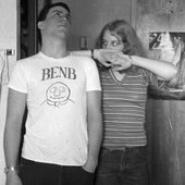 John Flansburgh & Julie Kantner, bass & guitar of The Turtlenecks