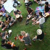 Sloppy Folk - view from the stage