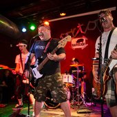Slovenian punk rock band Backstage, live 2018