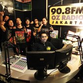 At Oz FM Kemang, Jakarta