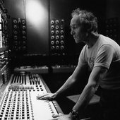Francis Dhomont au Studio 116C du GRM à Paris, 1981