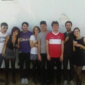 Los Campesinos! in July 2010