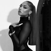 Megan Thee Stallion B&W