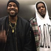 Kanye West, A$AP ROCKY