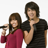 Demi Lovato and Joe Jonas in 'Camp Rock'