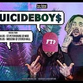$uicideboy$ Poster from RUSSIA TOUR