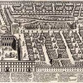 Italy, Rome; Giacomo Lauro - Orti del Quirinale - 1612/1615