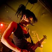 Valerie with The Crüxshadows