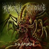 "Invasion" Split CD cover