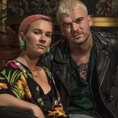 Broods, Peach Single's Photoshoot