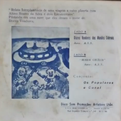 Capa do disco - costas