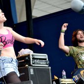 PrideFest Milwaukee rocking the Miller Lite Main Stage! (Photo by: Kate Sherry) 