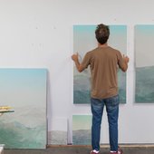 American painter, musician