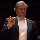 Valery Gergiev with toothpick baton