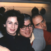 Morton Feldman with Alba and Francesco Clemente