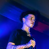 lil mosey in blue.