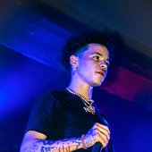 lil mosey in blue.