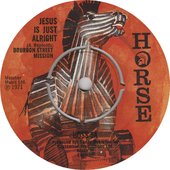 Bourbon Street Mission record label...