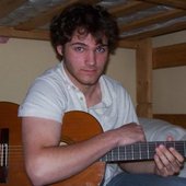 Posing With Guitar.