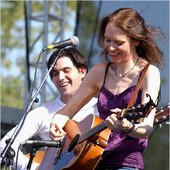 Conor Oberst and Gillian Welch