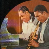 LP detail scan closeup: Duke Ellington & John Coltrane