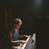 Jodio at the piano