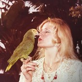 Annabelle McBride with parrot.jpg