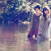 Purity Ring in a pond!