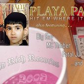 Playa Paul - Hit Em Where It Hurt Mixtape Promo Flyer