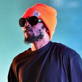 Kendrick Lamar orange beanie