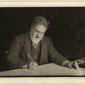 Sir Granville Bantock  by Herbert Lambert photogravure, circa 1922