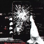 スマホ越しの花火