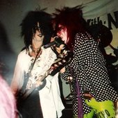 Dizzy, Mandie at Club with No Name (Glamour Punks)