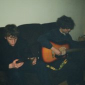 Buttoned playing at home