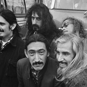 The Mothers of Invention touring Europe in 1968