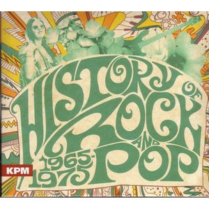 “History of Rock and Pop 1965-1975”的封面
