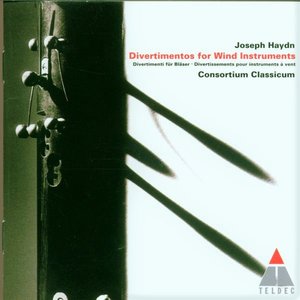 Изображение для 'Haydn : Divertimentos for Wind Instruments'