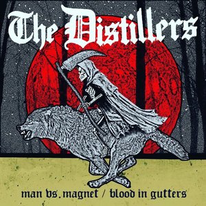 'Man vs. Magnet / Blood in Gutters - Single' için resim