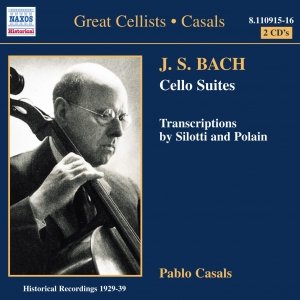 Изображение для 'BACH, J.S.: Cello Suites Nos. 1-6 (Casals) (1927-1939)'