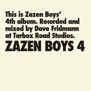 'ZAZEN BOYS 4'の画像