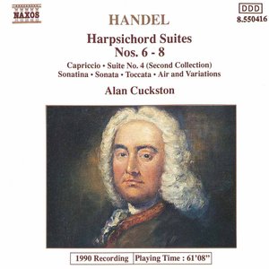 'HANDEL: Harpsichord Suites Nos. 6 - 8' için resim