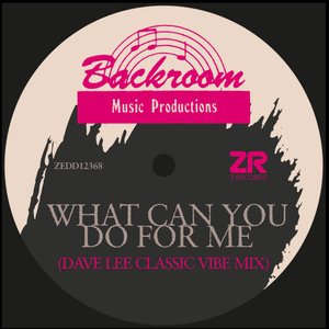 Immagine per 'What Can You Do For Me (Dave Lee Classic Vibe Mix)'