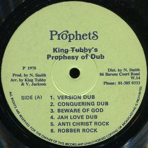 Image pour 'King Tubby's Prophesy Of Dub'