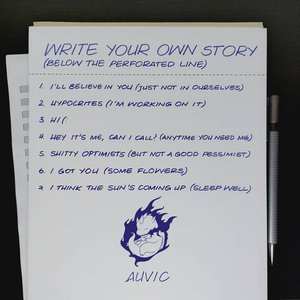 Image for 'write your own story (below the perforated line)'