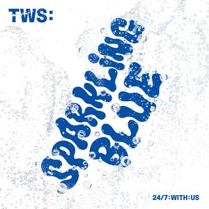 “TWS 1st Mini Album 'Sparkling Blue'”的封面