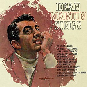 Image for 'Dean Martin Sings'