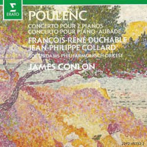 “Poulenc : Piano Concertos & Aubade”的封面