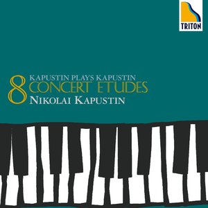 “Kapustin:Eight Concert Etudes”的封面